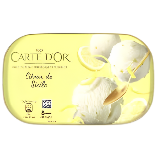 CARTE D'OR CITRON DE SICILE 453g