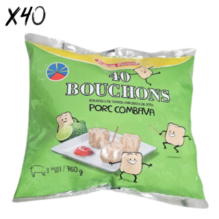 BOUCHONS ASIA FOOD PORC / COMBAVA X40