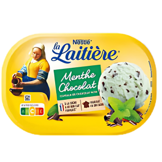 LA LAITIERE MENTHE CHOCOLAT 490g