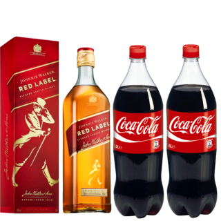 RED LABEL 0,70L & (2) DEUX COCA 1L5