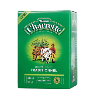 RHUM CHARRETTE CUBI 3L 49˚