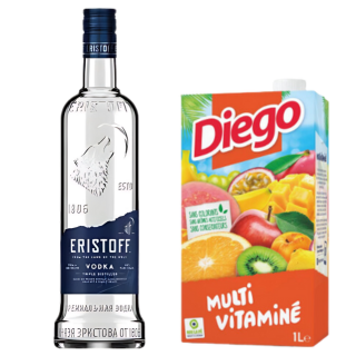 ERISTOFF 0,70L & DIEGO MULTIVITAMINE 1L