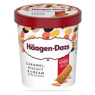 HÄAGEN DAZS CARAMEL, BISCUIT AND CREAM 400g