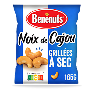 NOIX DE CAJOU BENENUTS 165g