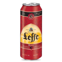 LEFFE RUBY CANNETTE 0.50L