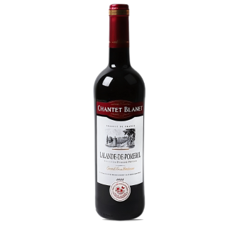 LALANDE-DE-POMEROL 2021 VIN ROUGE CHANTET BLANET VIN BORDEAUX 0,75L