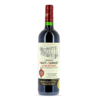 LALANDE-DE-POMEROL 2018 ROUGE CHÂTEAU HAUT-SURGET MED ARG 2019 0,75L